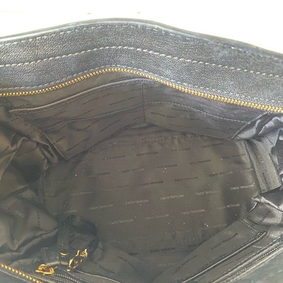 Michael Kors Black Leather Handbag - Picture 5 of 5